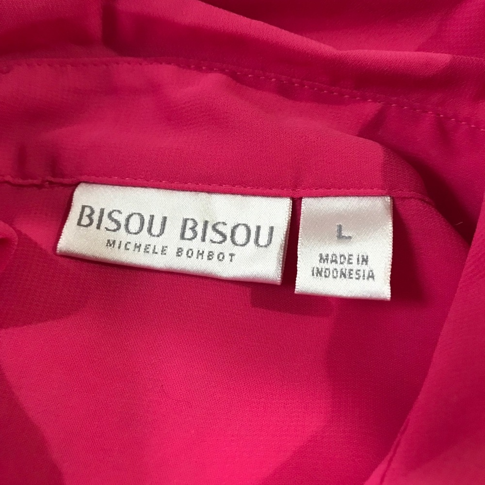Pink Sheer Overshirt - Picture 3 of 3